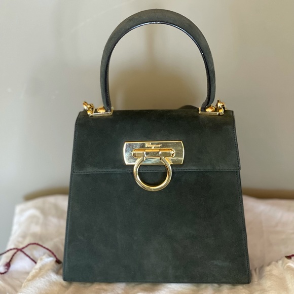 Salvatore Ferragamo Handbags - SALVATORE FERRAGAMO FAMOUS LOGO BAG